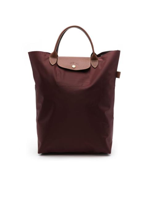 Longchamp logo-embossed tote bag