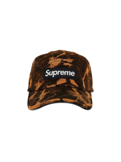 Supreme 대 데님 캠프 캡 'Dyed Rust 이름 *