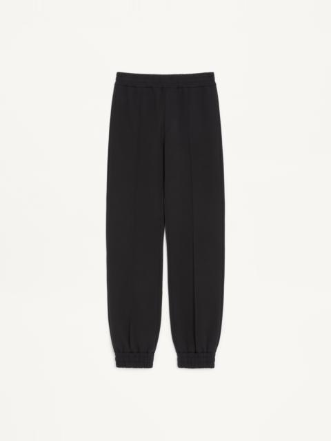 Valentino VALENTINO COTTON JOGGING PANTS WITH VGOLD