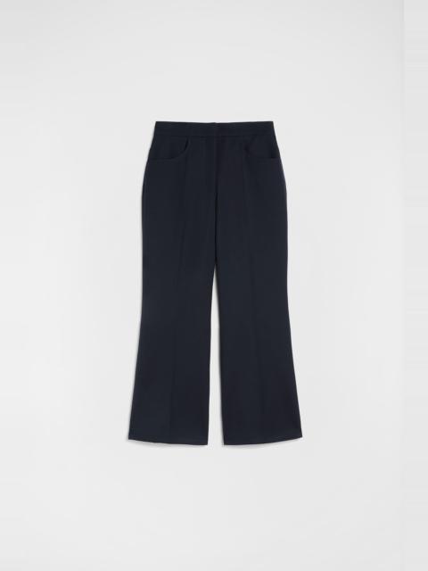 Jil Sander Wool Gabardine Tailored Trousers