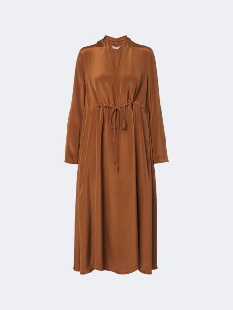 Max Mara Silk satin midi dress