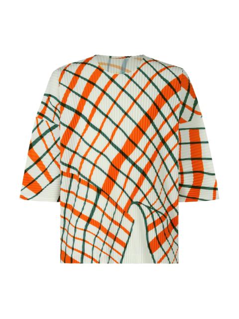 ISSEY MIYAKE WINDSWEPT PLAID