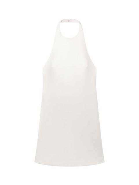 A.L.C. Sophia Satin Halter Mini Dress
