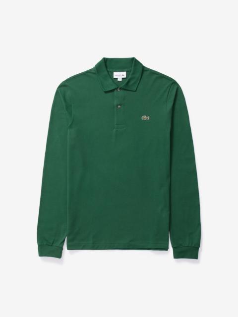LACOSTE Original Long Sleeve Cotton Polo Shirt