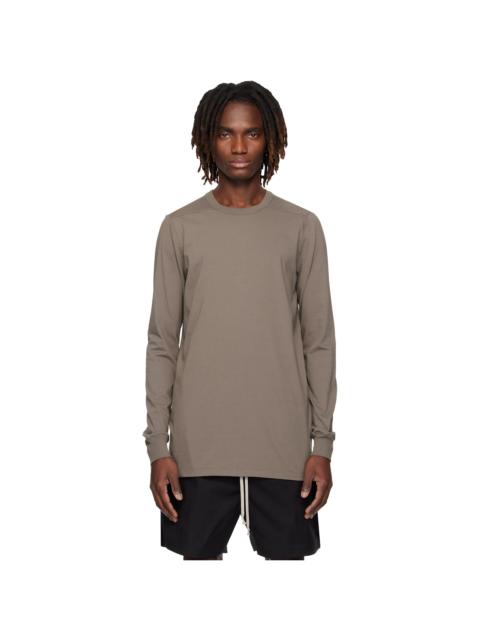 Rick Owens Gray Temple Level LS T-shirt