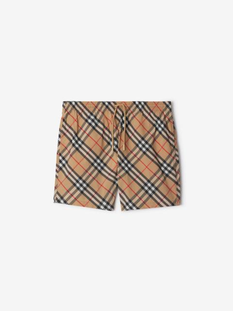 Burberry Check Swim Shorts