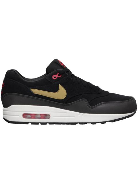 Nike Air Max 1 Gold Hyper Red