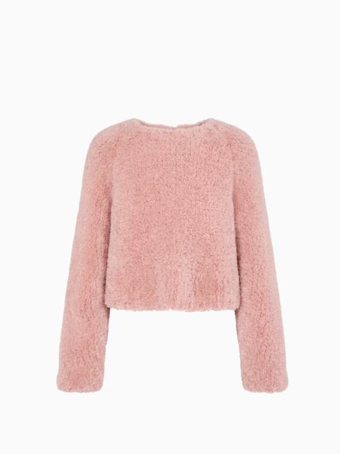 ULLA JOHNSON Cosette Cashmere Fur Pullover