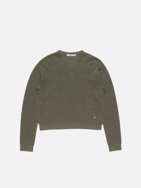 Acne Studios Merino wool sweater - Cedar green