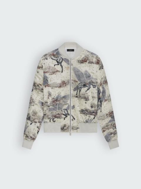 AMIRI SHRUNKEN BOMBER