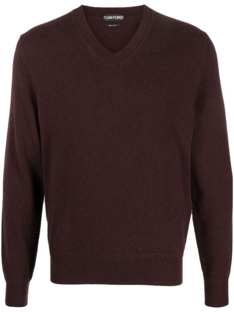 TOM FORD V-neck cashmere jumper
