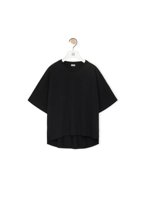 Loewe Short oversize Anagram T-shirt in cotton