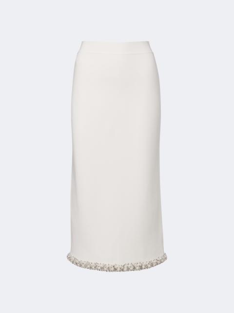 SIMKHAI Idina embellished midi skirt