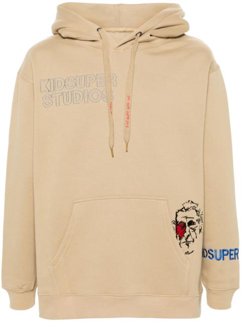 KidSuper logo-embroidered hoodie
