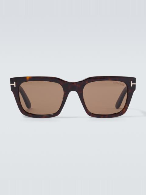 TOM FORD Andy-02 square sunglasses