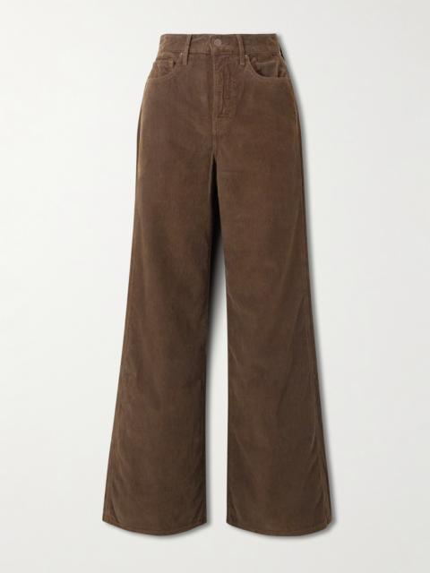 VERONICA BEARD Taylor Cotton-corduroy Wide-leg Pants
