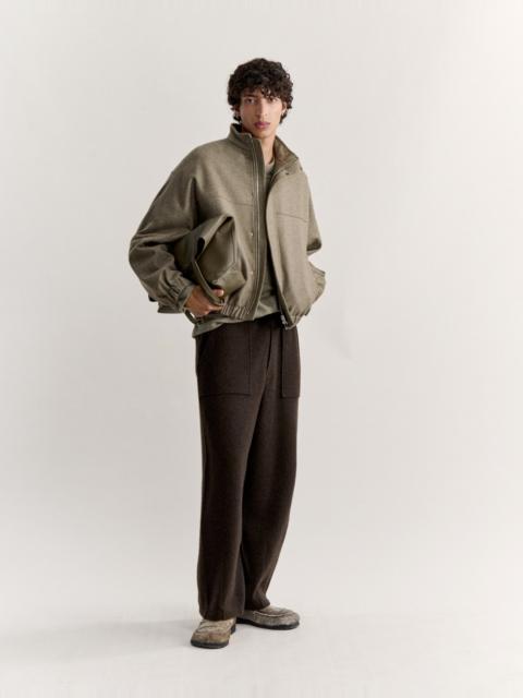Maison Kitsuné FLANNEL WOOL BLOUSON