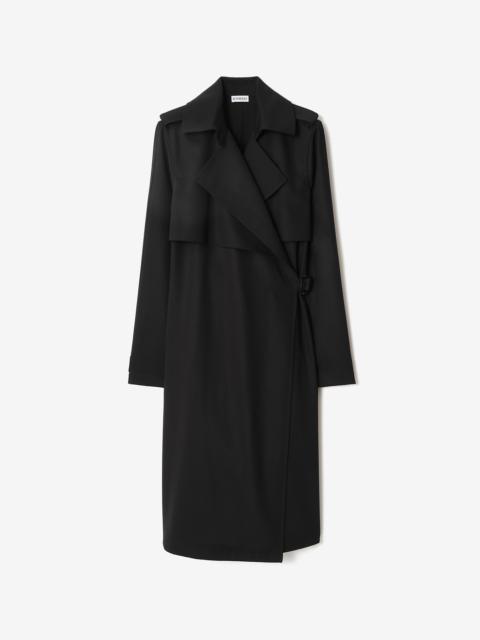 Wool Trench Dress