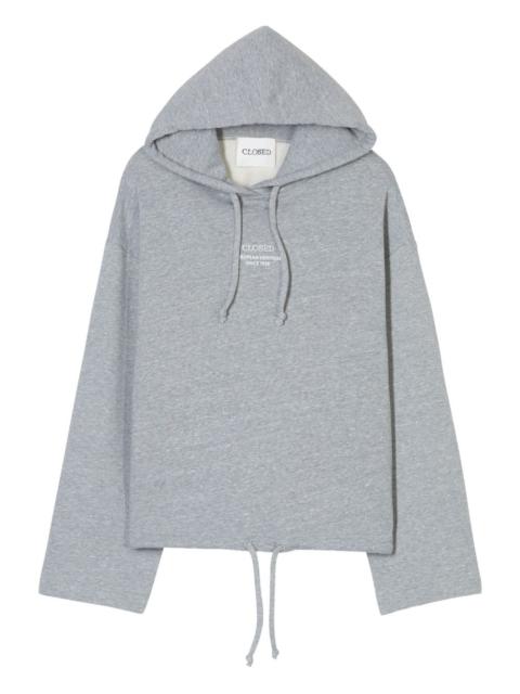 CLOSED logo hoodie