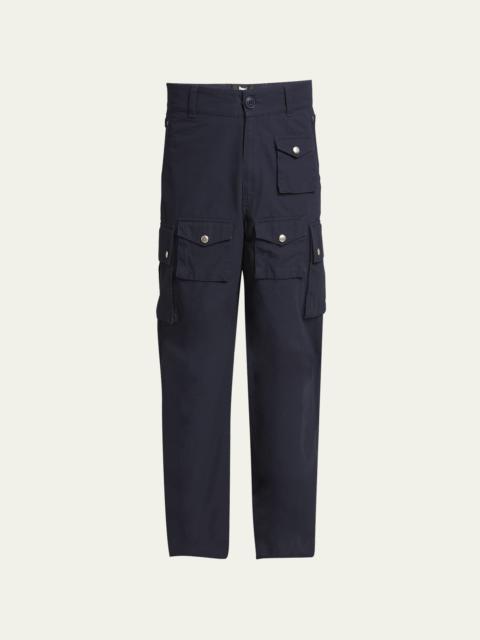 Men's Multi-Pocket Cotton Ripstop Cargo Pants