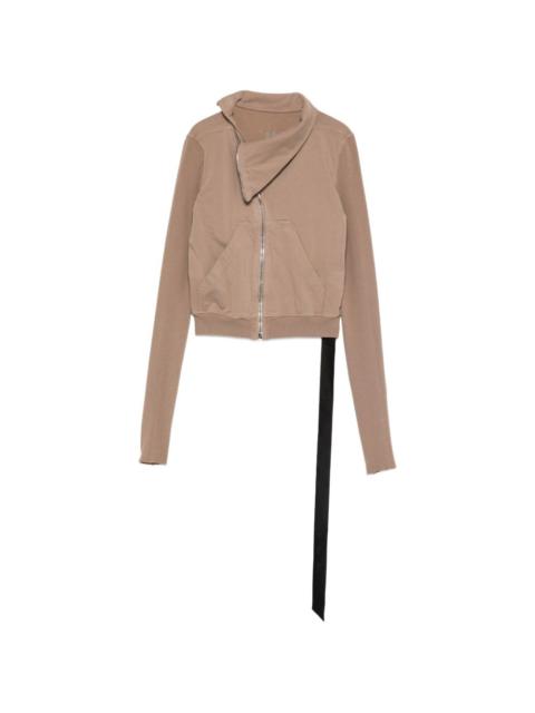 Rick Owens DRKSHDW Micro Mountain zip fastening hoodie