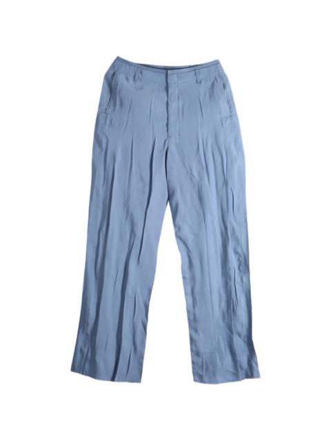 Lemaire pleated pressed-crease trousers