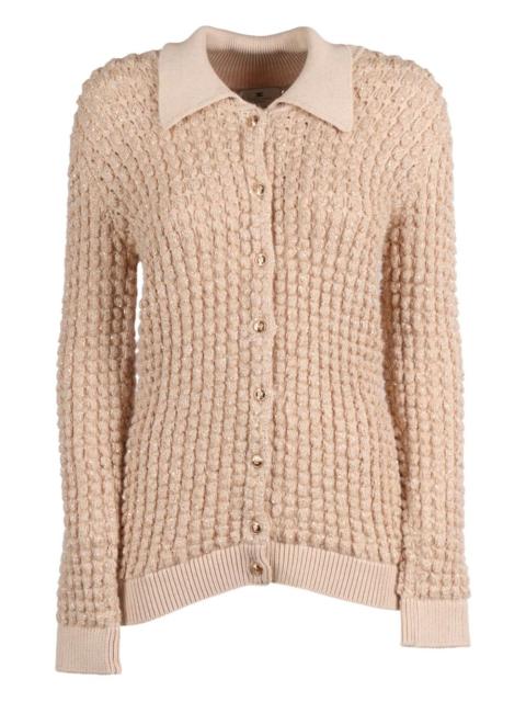 ELISABETTA FRANCHI textured cardigan