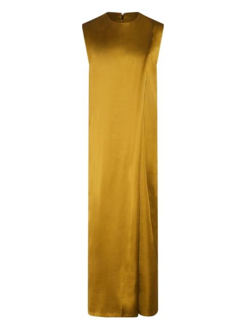 Yves Salomon satin maxi dress