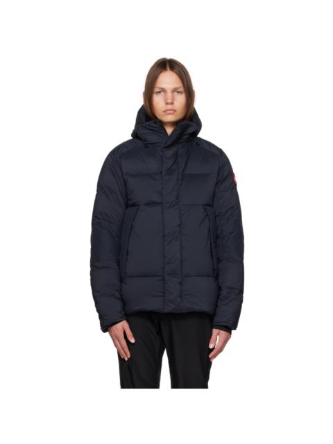 Navy Armstrong Hoody Down Jacket