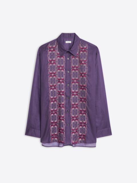 Dries Van Noten EMBROIDERED SHIRT