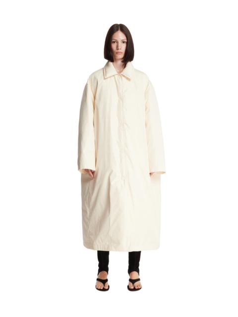 Jil Sander White Oversized Long Coat