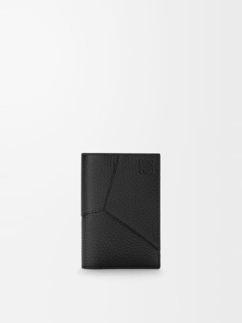 Loewe Puzzle passport cover in supple grained calfskin