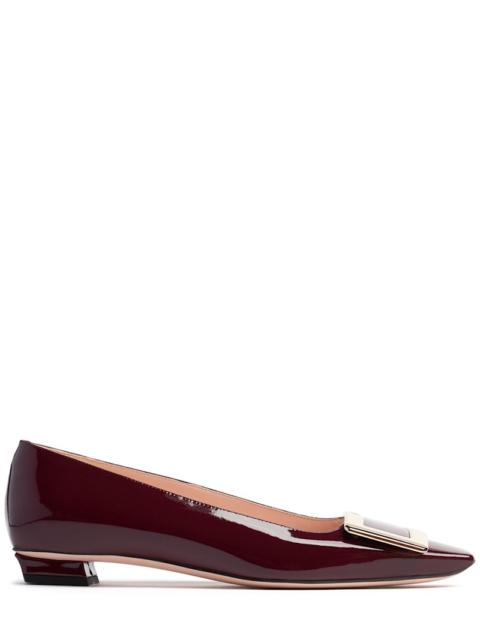Roger Vivier 25mm Belle Vivier leather ballerinas