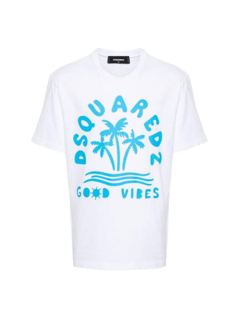 DSQUARED2 T-shirt con stampa logo | genteroma | REVERSIBLE
