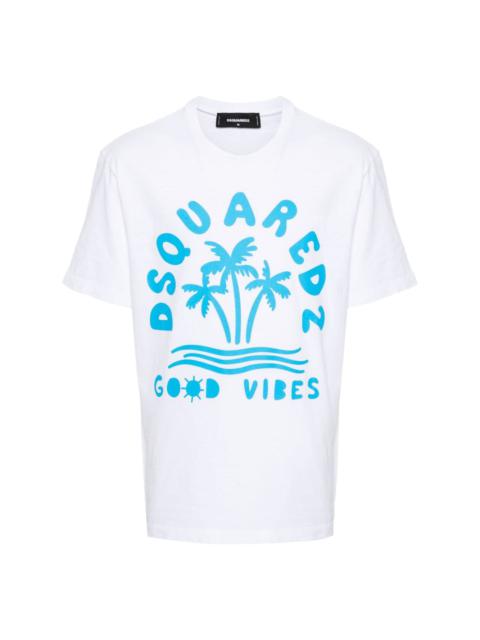 DSQUARED2 logo-print T-shirt