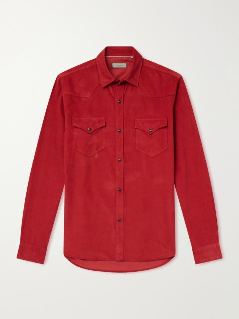 Canali Cotton-Corduroy Shirt