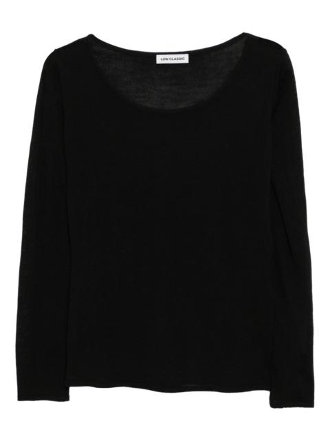 LOW CLASSIC round neck knitted top