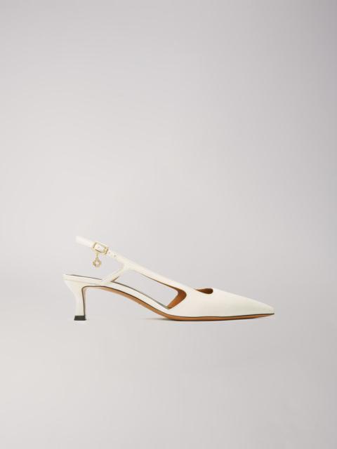 maje Pointed-toe pumps with straps