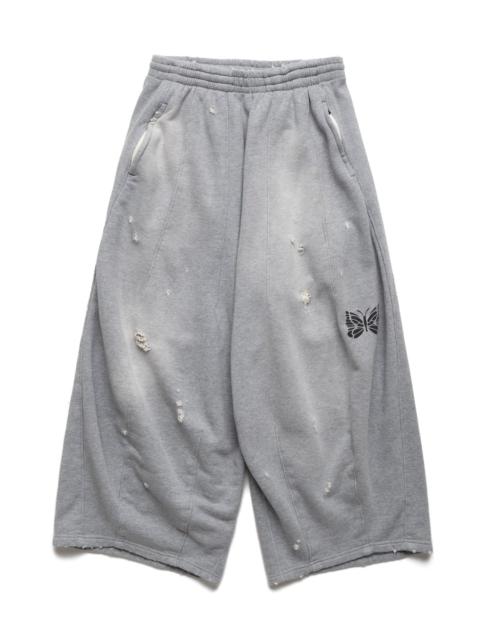 NEEDLES Deconstructed H.D. Sweat Pant Cotton French Terry - H.Grey