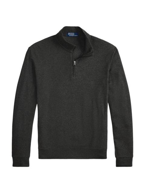 Polo Ralph Lauren Men's Luxury Textured Quarter-Zip Sweatshirt - Windsor Heather Blackboot
