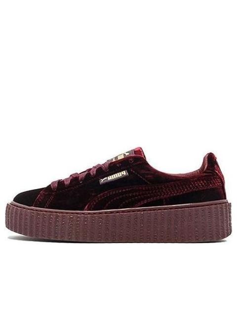 PUMA (WMNS) PUMA Fenty x Velvet Creeper 'Burgundy' 364466-02