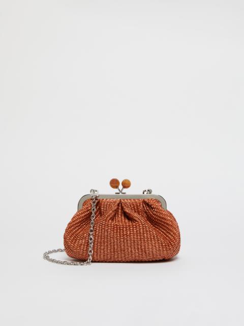 WEEKEND Max Mara PALMAS Small raffia-effect Pasticcino Bag