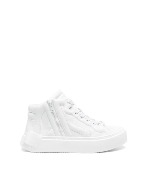 Pierre Hardy Cubix Mount hi-top leather sneakers