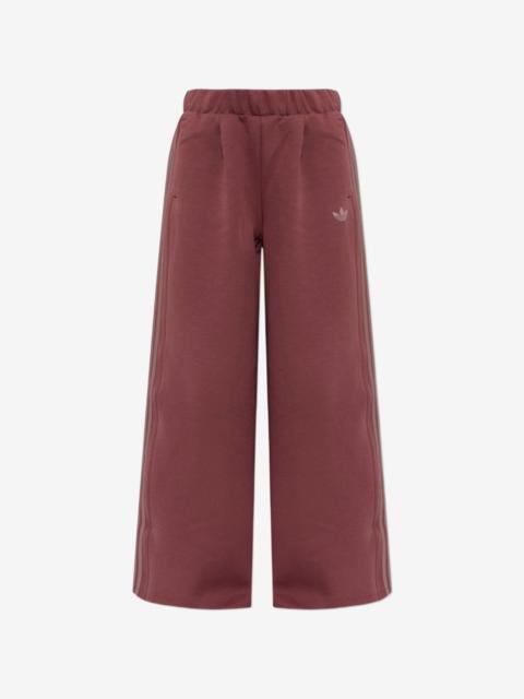 adidas SST 2.0 logo-print wide-leg track pants