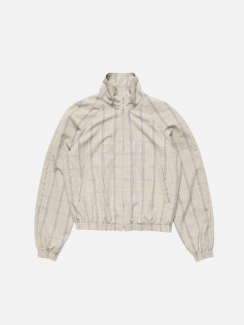 Acne Studios Lightweight check jacket - Brown/blue