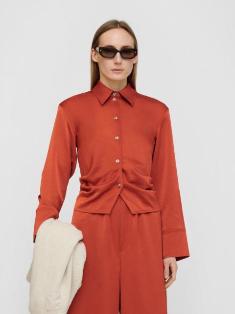 Nanushka Crisp Satin Shirt