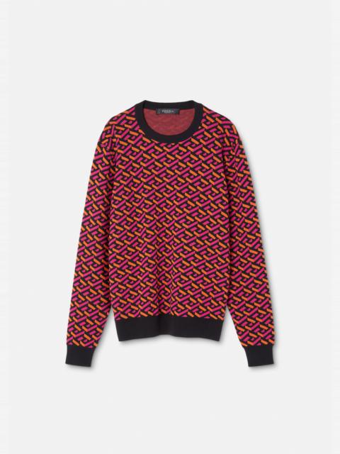 La Greca Jacquard Sweater