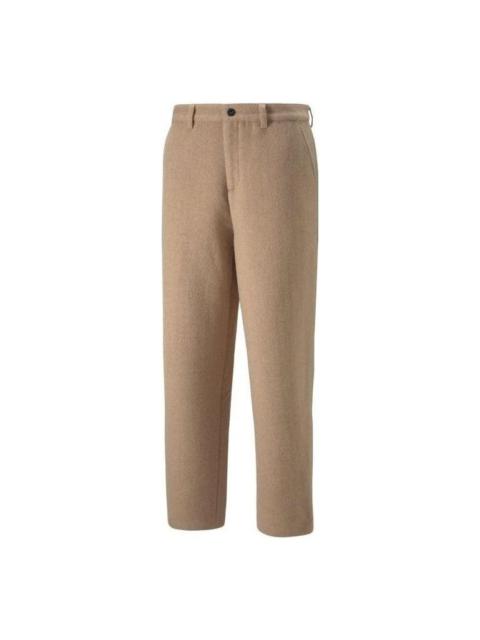 PUMA PUMA X AMI Wool Pants 'Brown' 535994-67