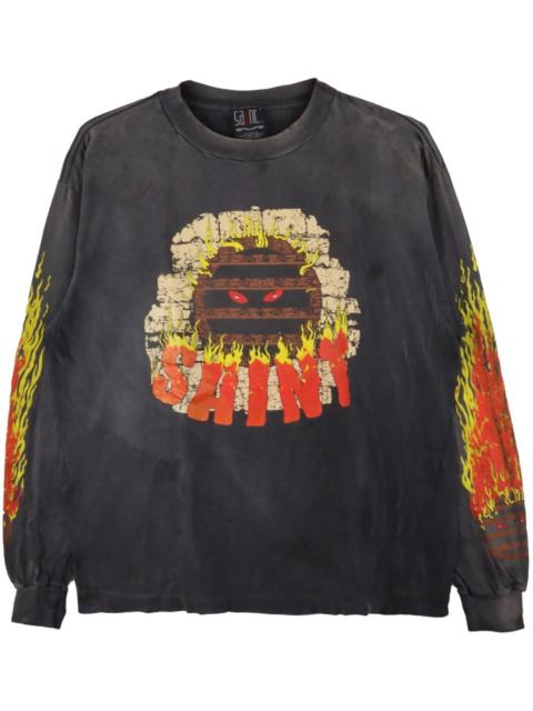 SAINT M×××××× Live in Hell sweatshirt