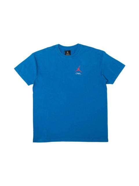 Jordan Jordan x Union NRG Vault AJ Flight Jumpman Tee Blue